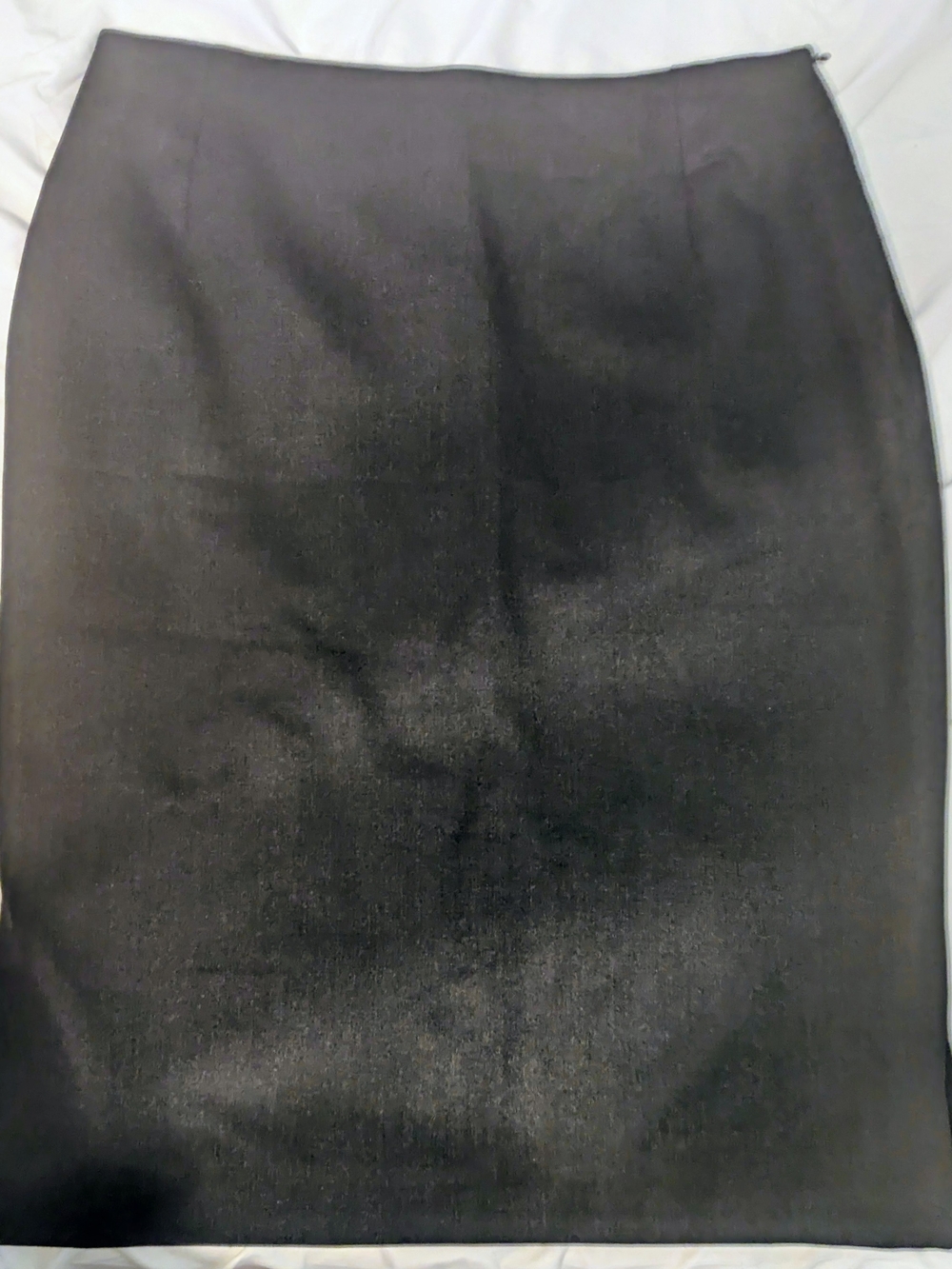 Akris Black Stretch Wool Pencil Skirt Luxury Designer Career